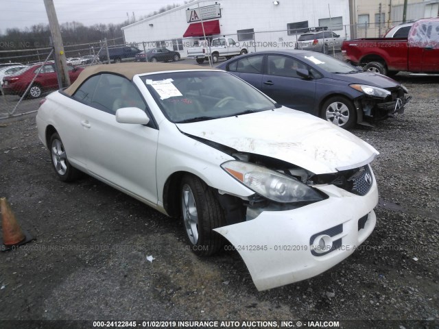 4T1FA38P88U160668 - 2008 TOYOTA CAMRY SOLARA SE/SLE/SPORT WHITE photo 1