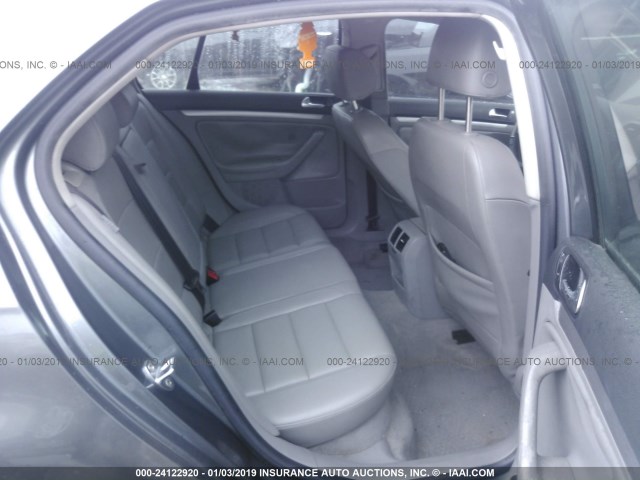 3VWRF81K46M698376 - 2006 VOLKSWAGEN JETTA 2.5 GRAY photo 8