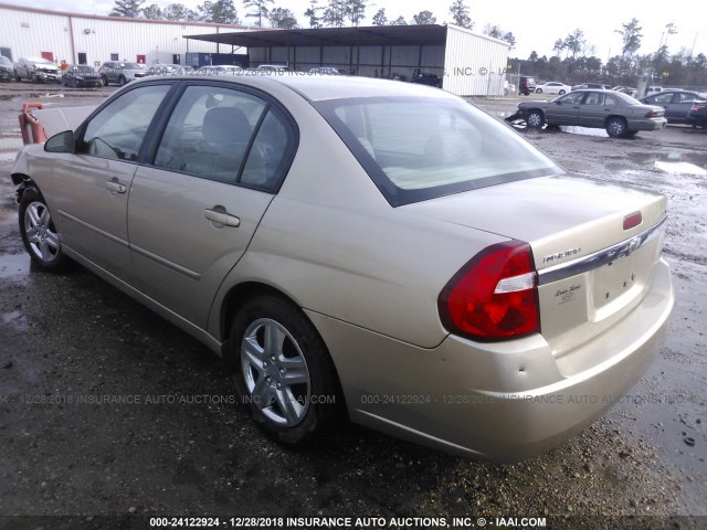 1G1ZT58N58F145306 - 2008 CHEVROLET MALIBU LT/CLASSIC GOLD photo 3