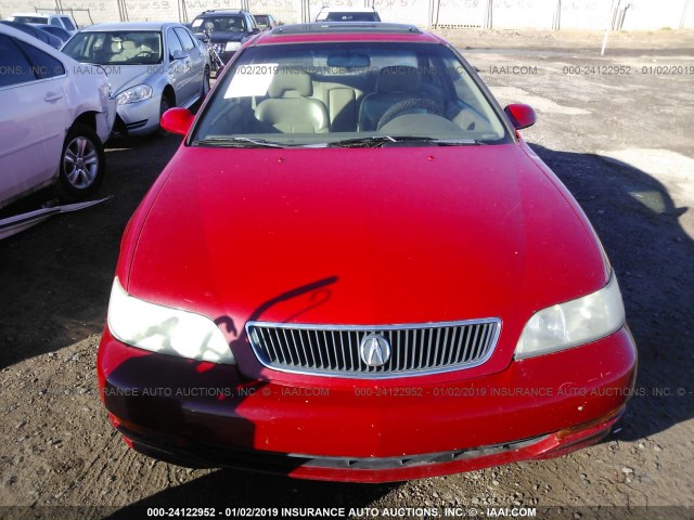 19UYA3259XL001300 - 1999 ACURA 2.3CL RED photo 6