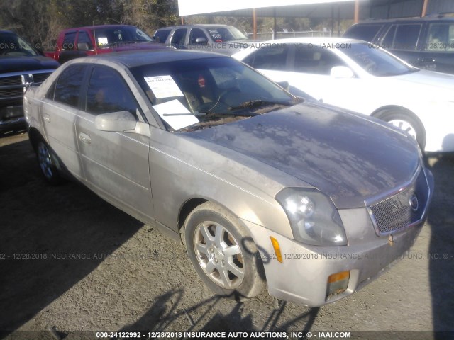 1G6DP577770123479 - 2007 CADILLAC CTS HI FEATURE V6 BEIGE photo 1