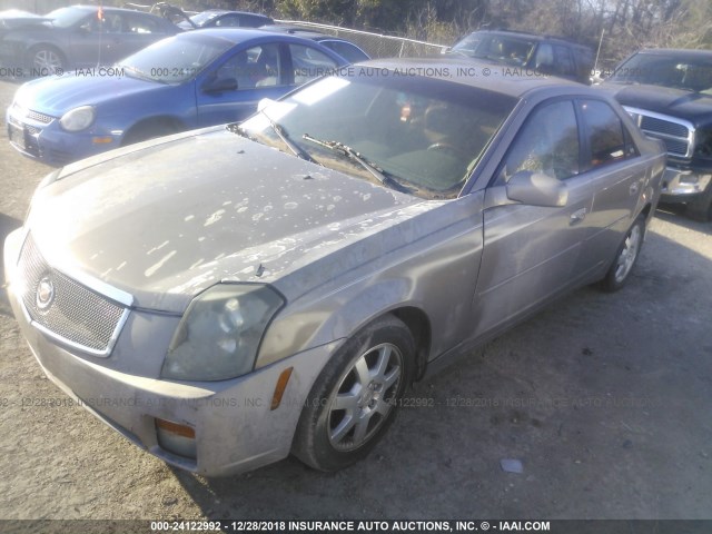 1G6DP577770123479 - 2007 CADILLAC CTS HI FEATURE V6 BEIGE photo 2