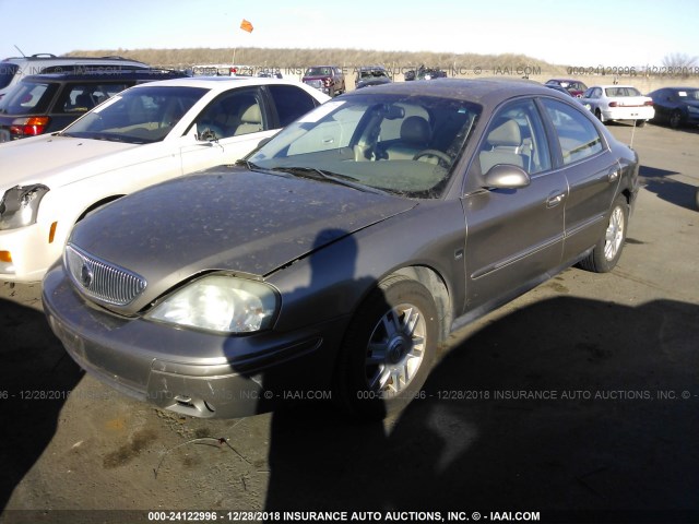 1MEFM55S44A617812 - 2004 MERCURY SABLE LS PREMIUM GOLD photo 2