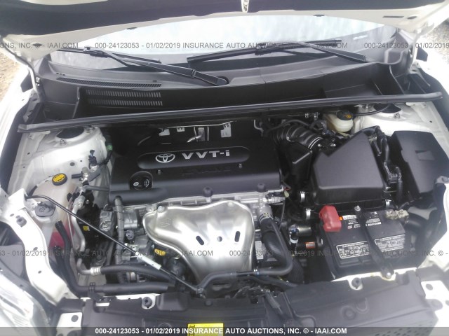JTLKE50E691063439 - 2009 TOYOTA SCION XB WHITE photo 10