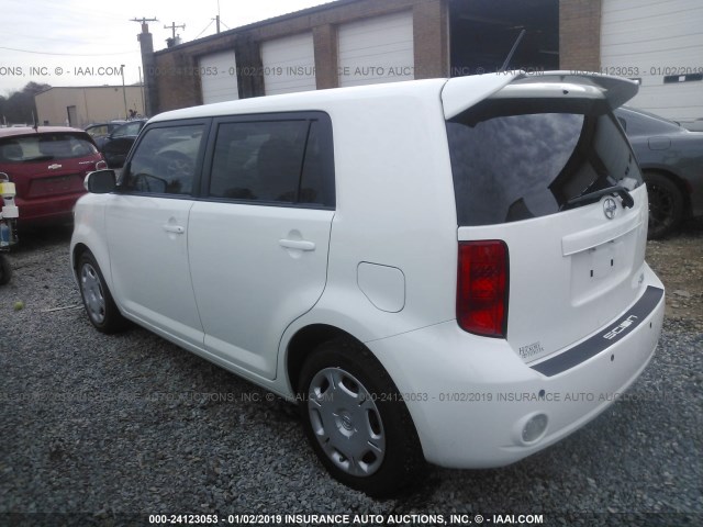 JTLKE50E691063439 - 2009 TOYOTA SCION XB WHITE photo 3