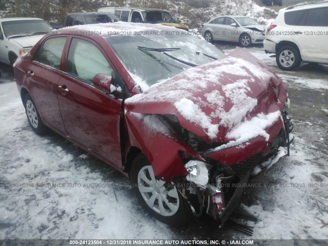 2T1BU4EE9AC288536 - 2010 TOYOTA COROLLA S/LE/XLE RED photo 1