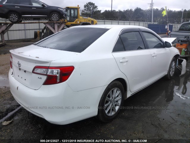 4T4BF1FK5CR191564 - 2012 TOYOTA CAMRY SE/LE/XLE 白色 照片 4