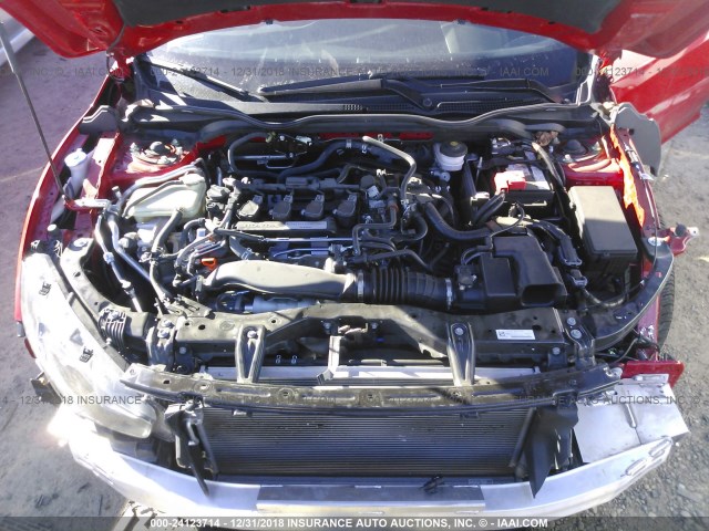 SHHFK7H4XJU413145 - 2018 HONDA CIVIC SPORT 红色 照片 10