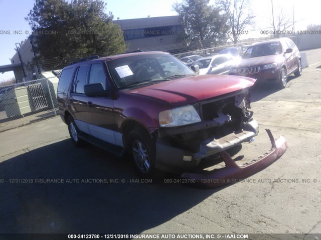 1FMFU16525LA31842 - 2005 FORD EXPEDITION XLT RED photo 1