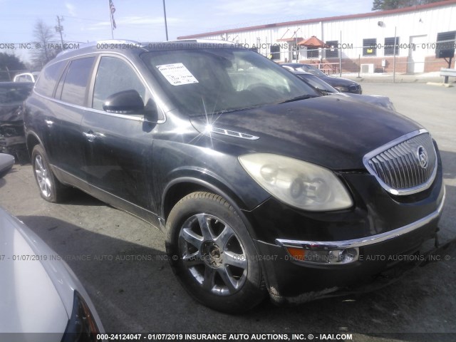 5GAEV23728J150419 - 2008 BUICK ENCLAVE CXL BLACK photo 1