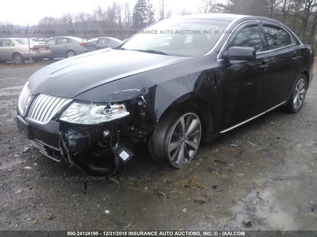 1LNHM94R79G605654 - 2009 LINCOLN MKS BLACK photo 6