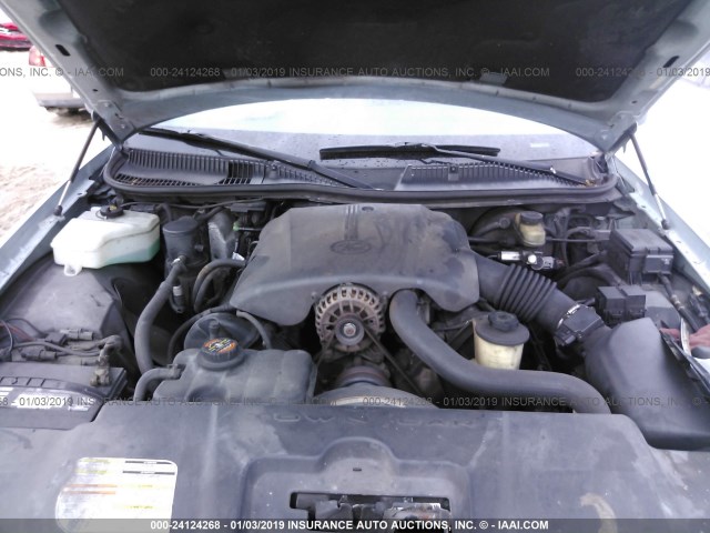 1LNFM81W8WY644447 - 1998 LINCOLN TOWN CAR EXECUTIVE BLUE photo 10