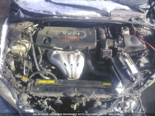 JTKDE177170184136 - 2007 TOYOTA SCION TC BLACK photo 10