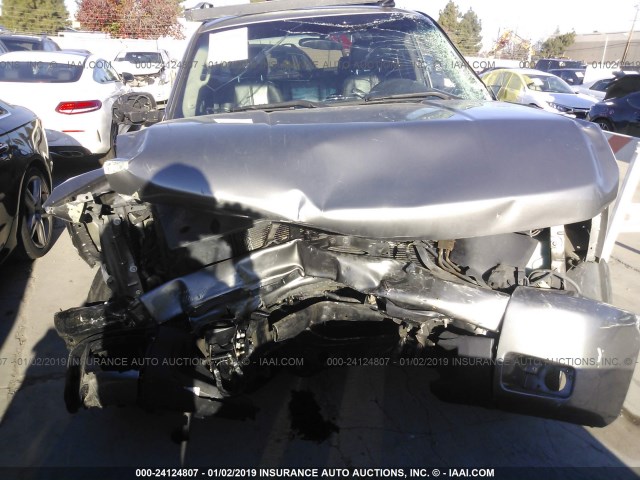 2GCEC19J471594640 - 2007 CHEVROLET SILVERADO C1500 GRAY photo 6