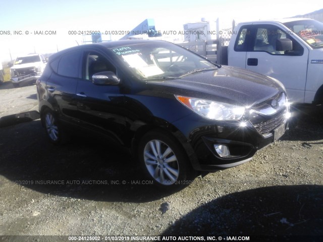 KM8JU3ACXCU344043 - 2012 HYUNDAI TUCSON GLS/LIMITED 黑色 照片 1