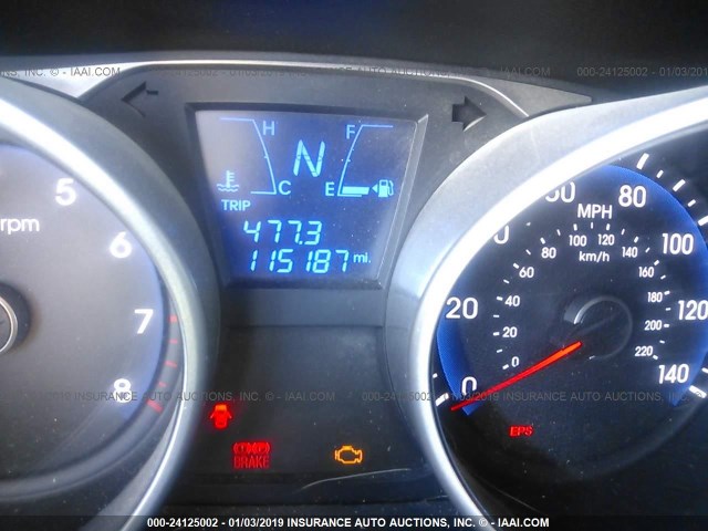 KM8JU3ACXCU344043 - 2012 HYUNDAI TUCSON GLS/LIMITED 黑色 照片 7