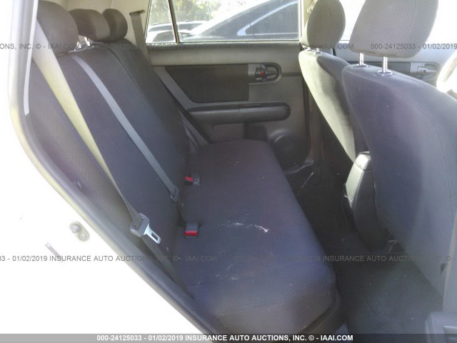 JTLKE50E181005463 - 2008 TOYOTA SCION XB Ağ foto 8