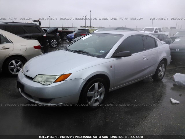 1G8AN15F46Z120343 - 2006 SATURN ION LEVEL 2 SILVER photo 2
