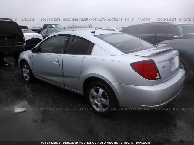 1G8AN15F46Z120343 - 2006 SATURN ION LEVEL 2 SILVER photo 3