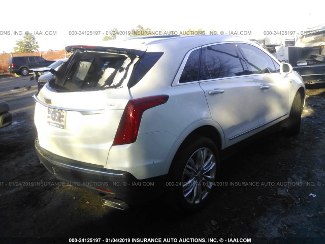 1GYKNERS9JZ158291 - 2018 CADILLAC XT5 PREMIUM LUXURY WHITE photo 4