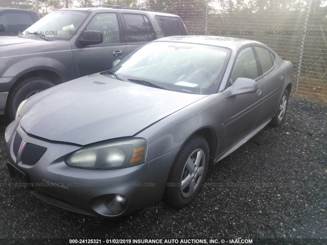 2G2WP552381147477 - 2008 PONTIAC GRAND PRIX GRAY photo 2