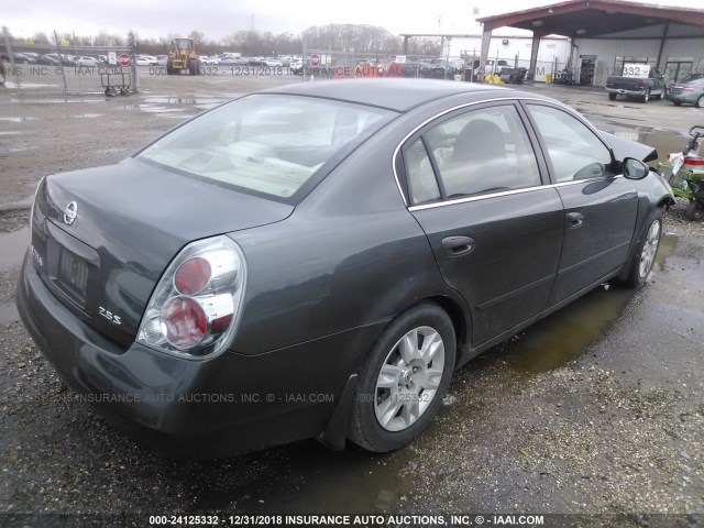 1N4AL11D66N401928 - 2006 NISSAN ALTIMA S/SL GRAY photo 4