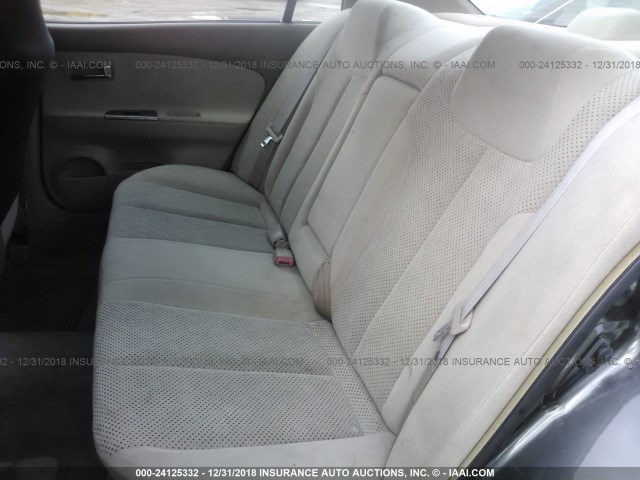 1N4AL11D66N401928 - 2006 NISSAN ALTIMA S/SL GRAY photo 8