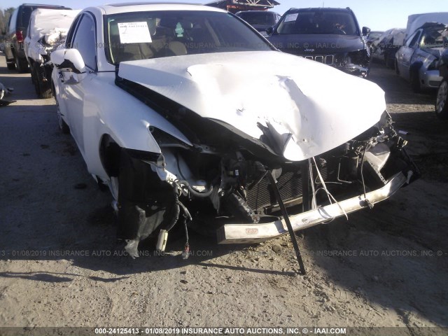 JTHBK262072038185 - 2007 LEXUS IS 250 WHITE photo 6