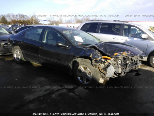 2B3HD56G24H614169 - 2004 DODGE INTREPID ES/SXT Black photo 1