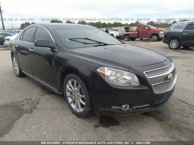 1G1ZE5E12BF214147 - 2011 CHEVROLET MALIBU LTZ შავი ფოტო 1