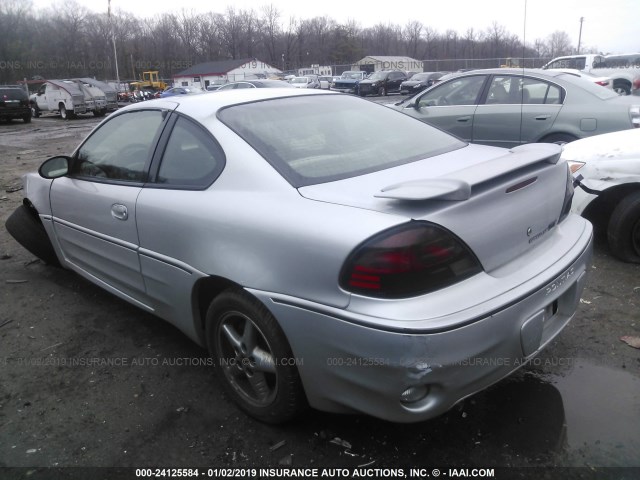 1G2NW12E93C234325 - 2003 PONTIAC GRAND AM GT SILVER photo 3