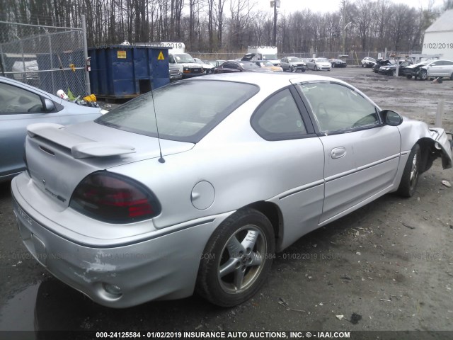 1G2NW12E93C234325 - 2003 PONTIAC GRAND AM GT SILVER photo 4