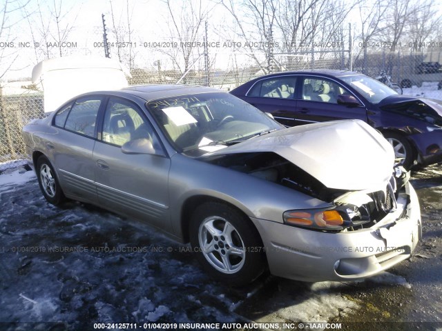 1G2HX54KX24185892 - 2002 PONTIAC BONNEVILLE SE GOLD photo 1