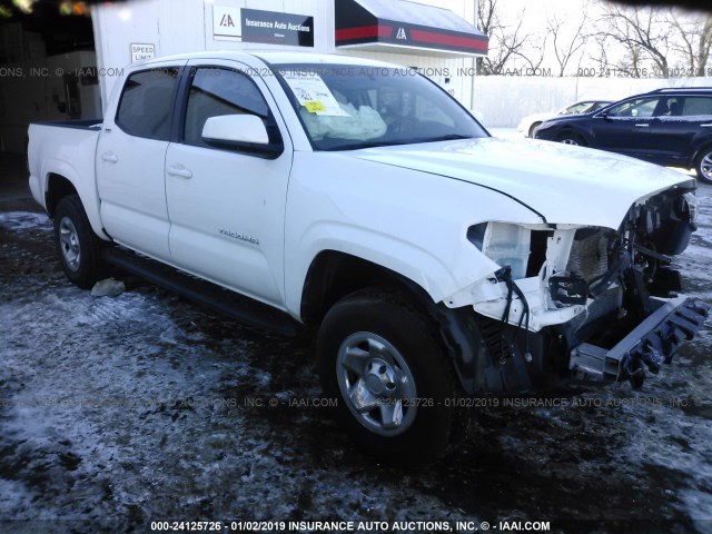 5TFAZ5CN7GX011982 - 2016 TOYOTA TACOMA WHITE photo 1