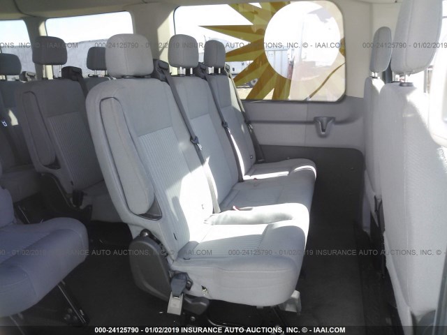 1FBAX2CG1FKA32493 - 2015 FORD TRANSIT T-350 WHITE photo 8