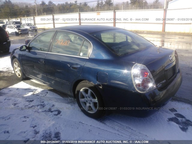 1N4AL11D76N335518 - 2006 NISSAN ALTIMA S/SL BLUE photo 3