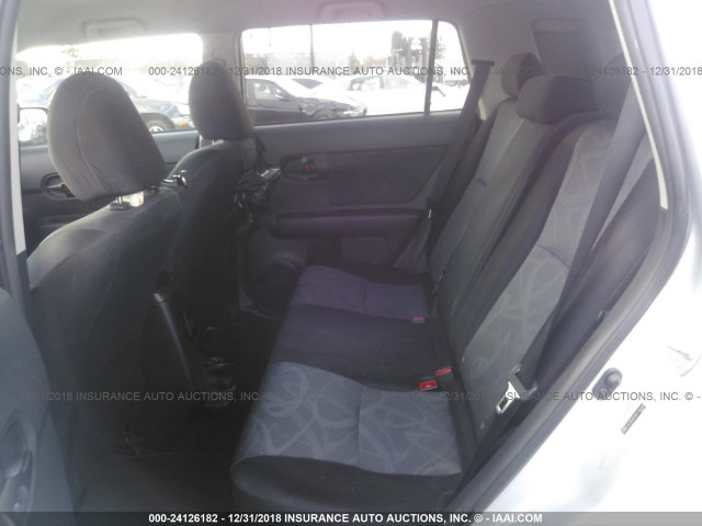 JTLZE4FE8B1126997 - 2011 TOYOTA SCION XB SILVER photo 8