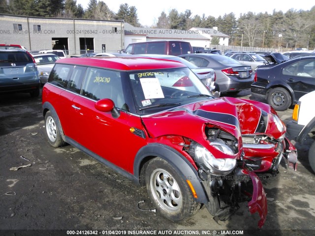 WMWZF3C57ET493192 - 2014 MINI COOPER CLUBMAN RED photo 1