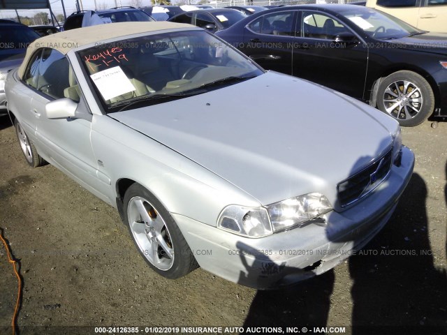 YV1NC62DX4J049023 - 2004 VOLVO C70 HPT SILVER photo 1