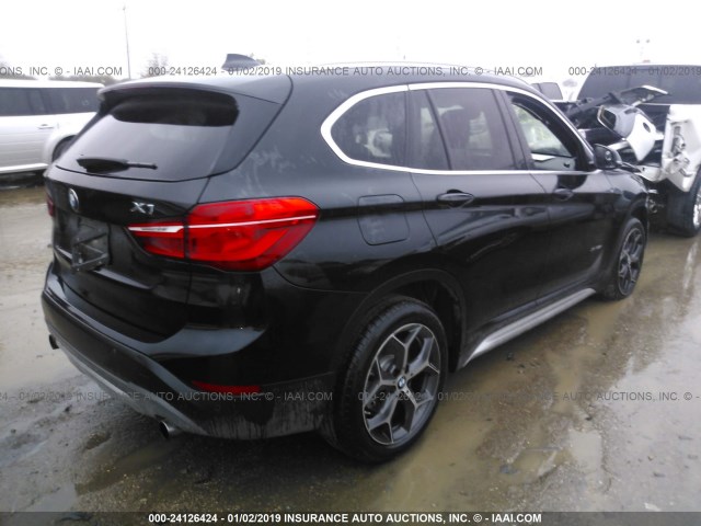 WBXHT3Z31H4A54362 - 2017 BMW X1 XDRIVE28I BLACK photo 4