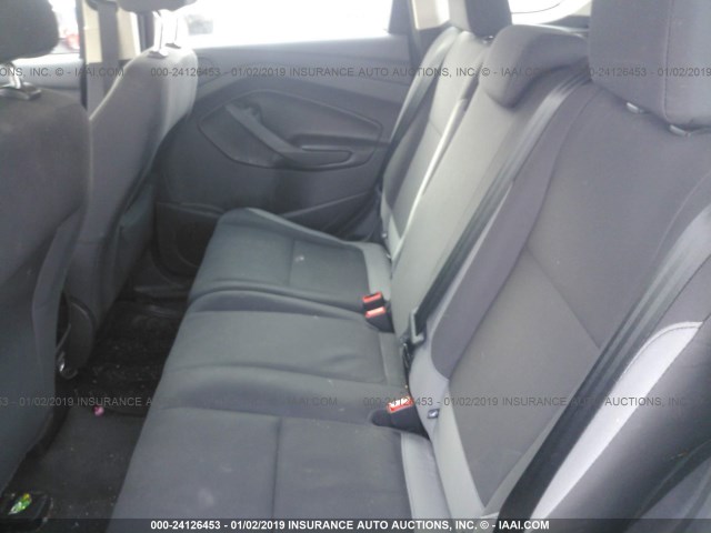 1FMCU0F77FUC12493 - 2015 FORD ESCAPE S GRAY photo 8