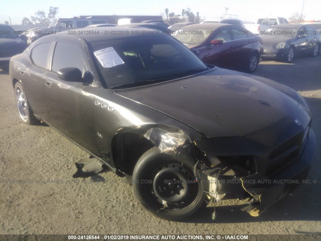 2B3KA43GX7H699537 - 2007 DODGE CHARGER SE/SXT BLACK photo 1