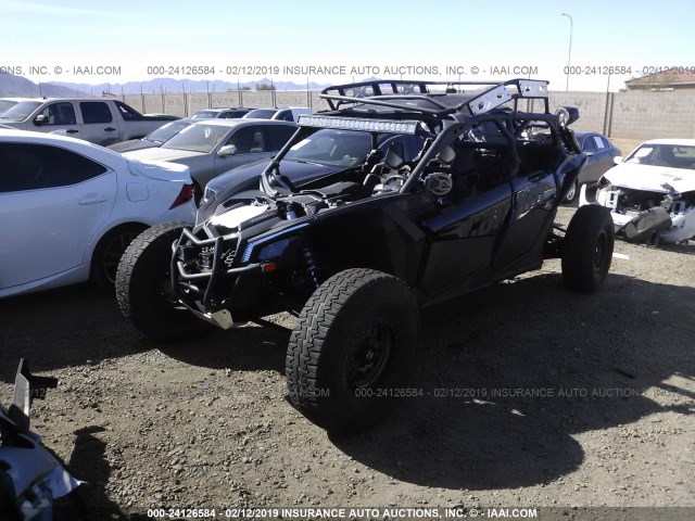 3JBVNAW44JK003861 - 2018 CAN-AM MAVERICK X3 MAX  BLACK photo 2