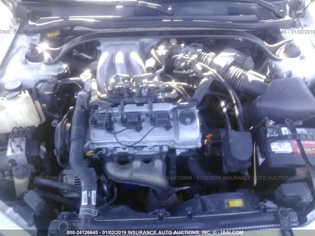 2T1CF28PXYC340279 - 2000 TOYOTA CAMRY SOLARA SE/SLE WHITE photo 10