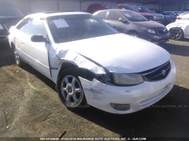 2T1CF28PXYC340279 - 2000 TOYOTA CAMRY SOLARA SE/SLE WHITE photo 6