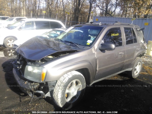 1GNET13M482147818 - 2008 CHEVROLET TRAILBLAZER LS/LT TAN photo 2