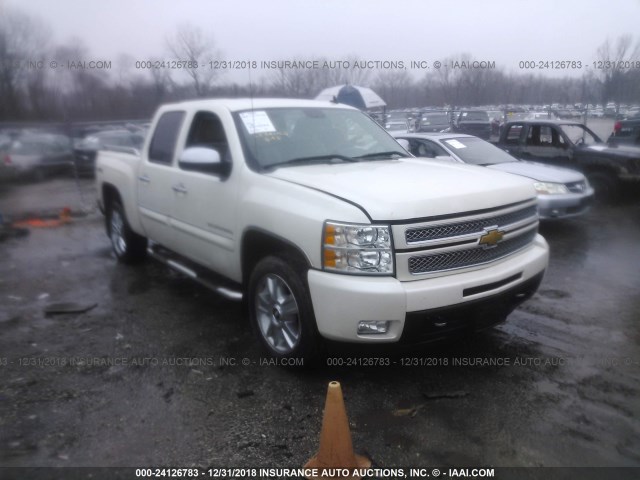 3GCPKTE72CG308576 - 2012 CHEVROLET SILVERADO K1500 LTZ CREAM photo 1