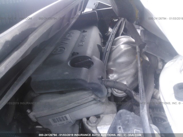 JTLZE4FE3EJ063490 - 2014 TOYOTA SCION XB WHITE photo 10