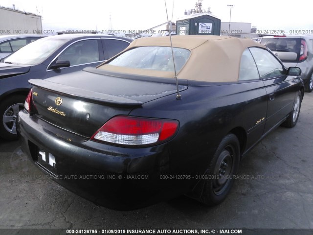 2T1FF22P61C454954 - 2001 TOYOTA CAMRY SOLARA SE/SLE Qara foto 4