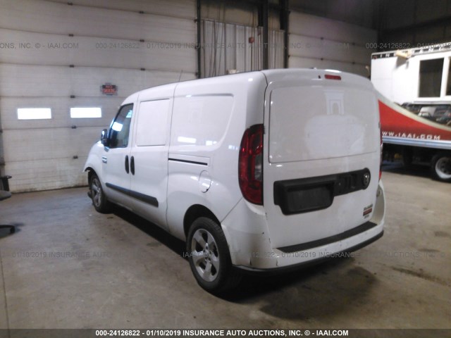 ZFBERFBT4F6953860 - 2015 RAM PROMASTER CITY SLT WHITE photo 3